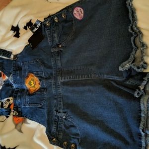 NWT Disney's Up Shortalls